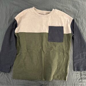 Jumping Beans Beige Crew Neck Shirt